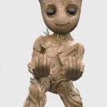 Marvel Cable Guy Baby Groot 20 cm