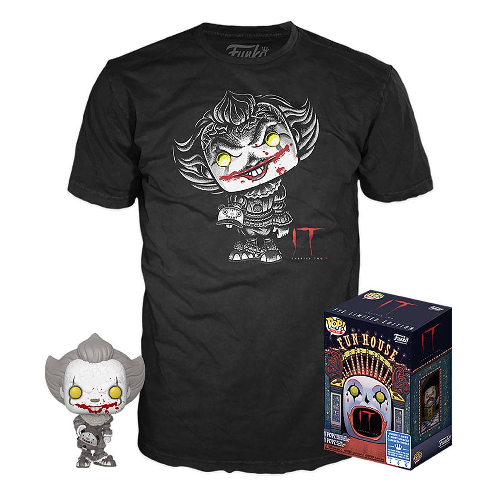 Stephen Kings It POP! & Tee Box Pennywise heo Exclusive