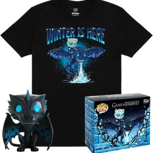 Game of Thrones POP! & Tee Box Icy Viserion heo Exclusive