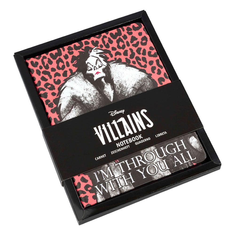 Disney Villains Notebook Cruella de Vil