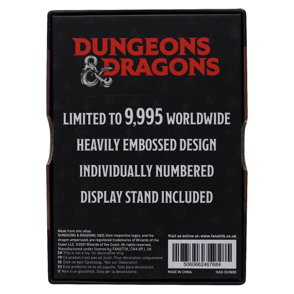 Dungeons & Dragons Ingot Masters Guide Limited Edition