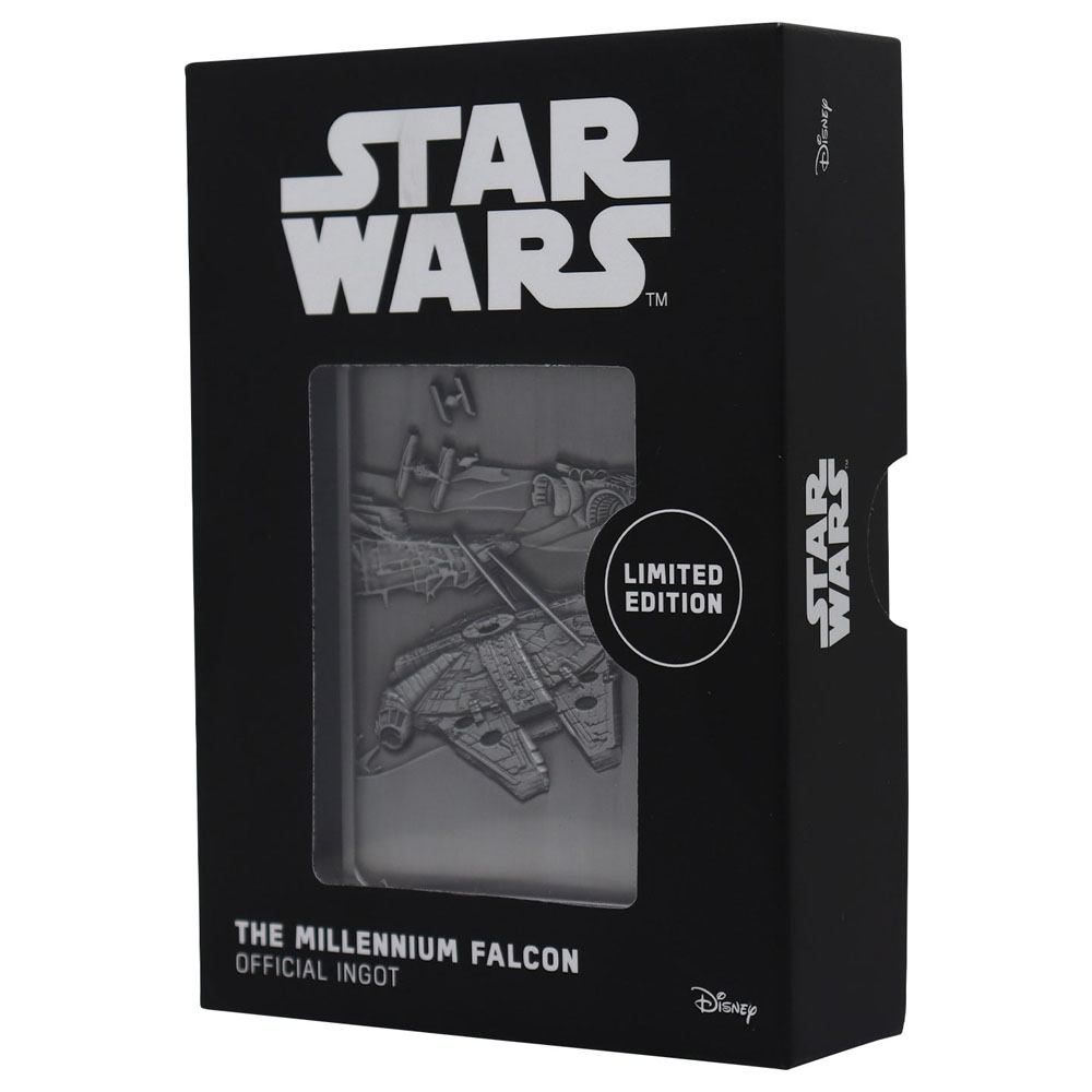 Star Wars Iconic Scene Collection Limited Edition Ingot The Millenium Falcon