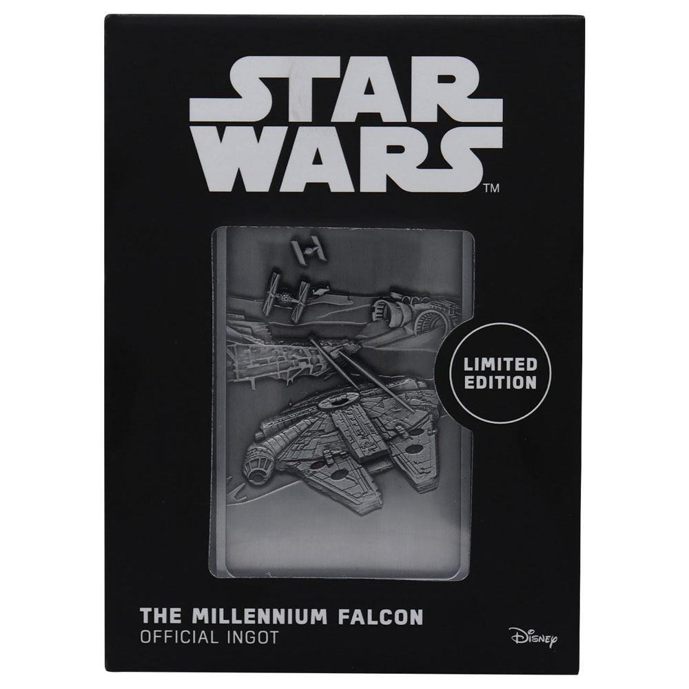 Star Wars Iconic Scene Collection Limited Edition Ingot The Millenium Falcon