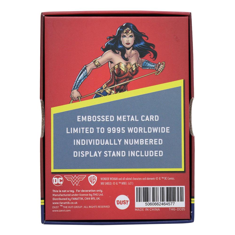 DC Comics Collectible Plaque Wonder Woman Limited Edition