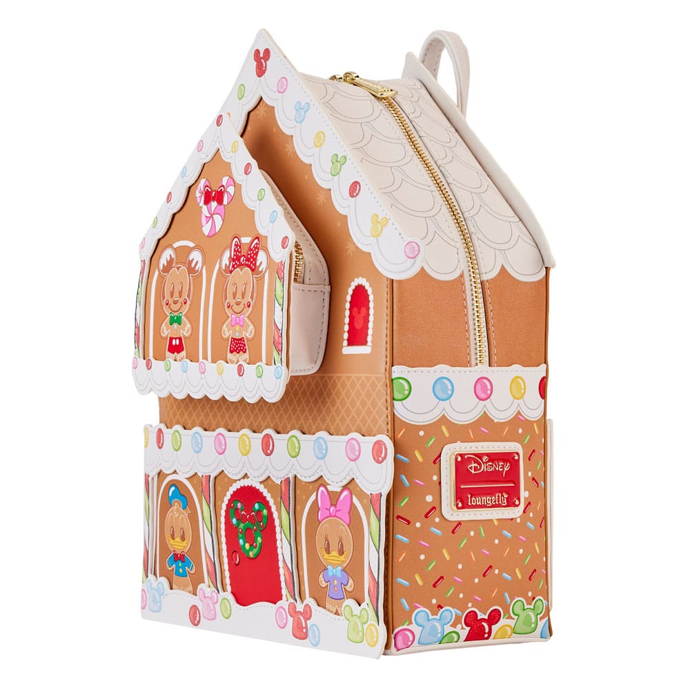 Loungefly Disney by Loungefly Backpack Mickey & Friends Gingerbread House