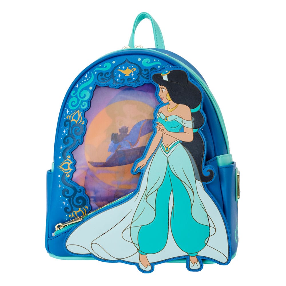 Disney by Loungefly Mini Backpack Princess Jasmin Lenticular