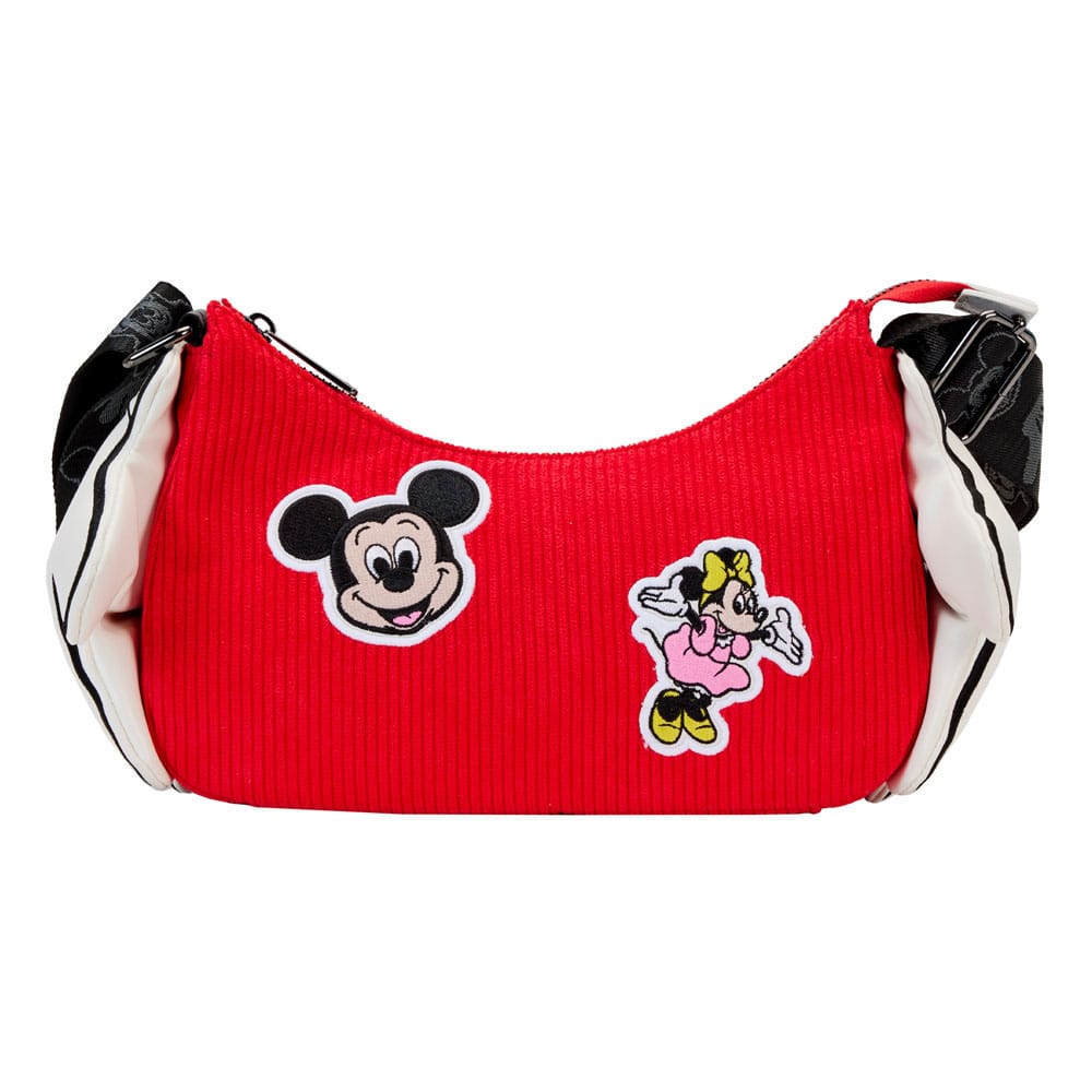 Disney by Loungefly Crossbody Mickey & Minnie 100th Anniversary Mickey Hands