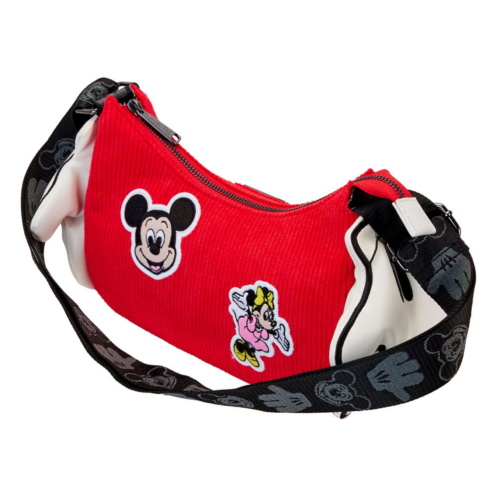 Disney by Loungefly Crossbody Mickey & Minnie 100th Anniversary Mickey Hands