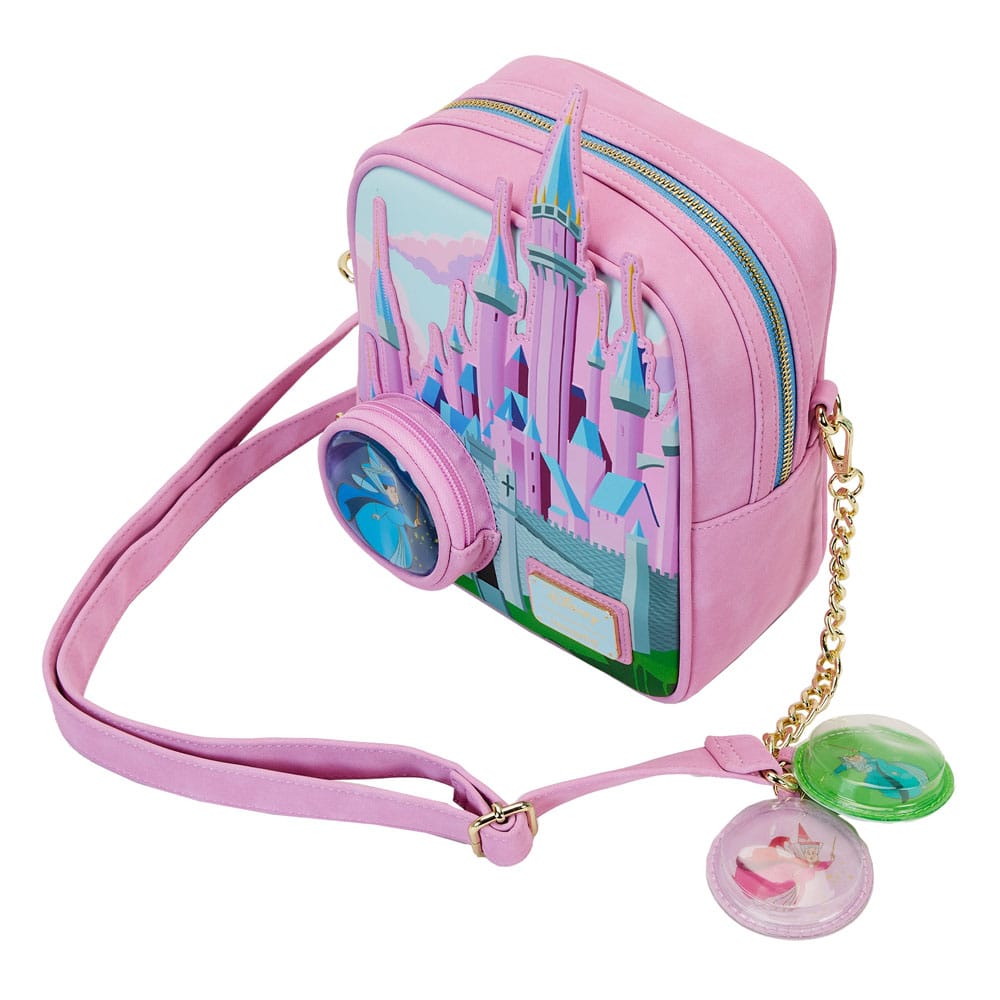 Disney by Loungefly Crossbody Bag Sleeping Beauty Stained Glass Castle