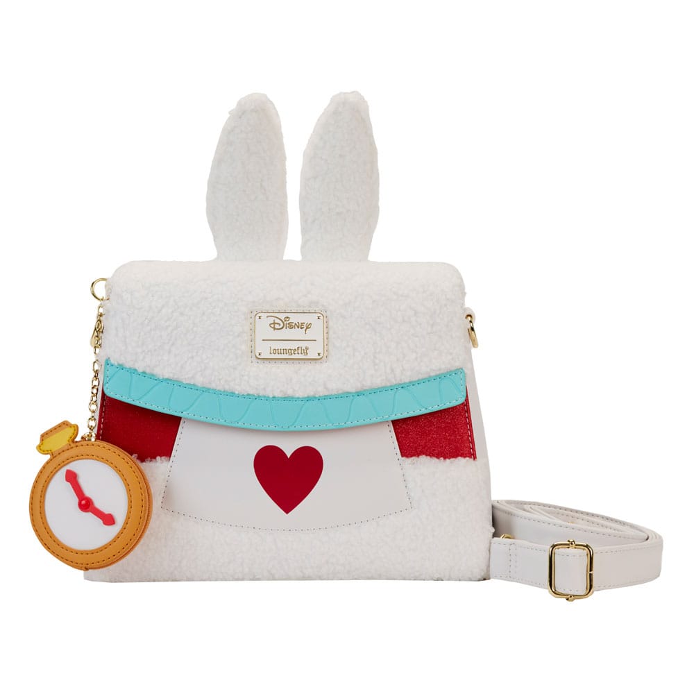 Disney by Loungefly Crossbody Alice in Wonderland White Rabbit Cosplay