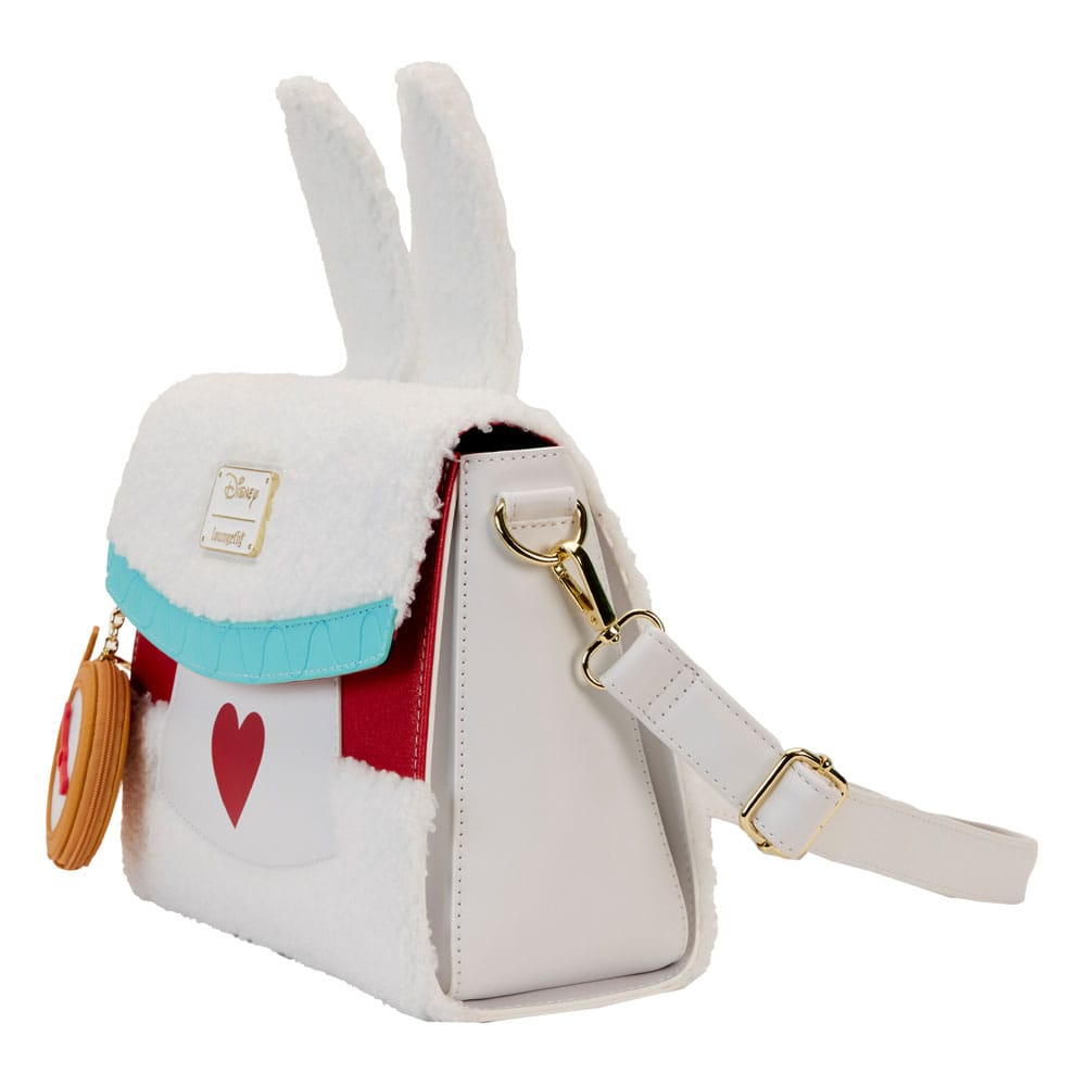 Disney by Loungefly Crossbody Alice in Wonderland White Rabbit Cosplay