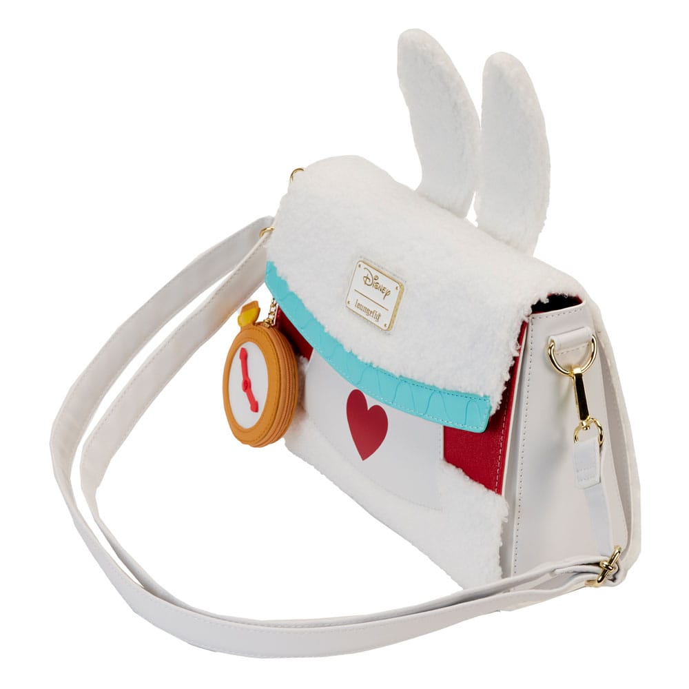 Disney by Loungefly Crossbody Alice in Wonderland White Rabbit Cosplay