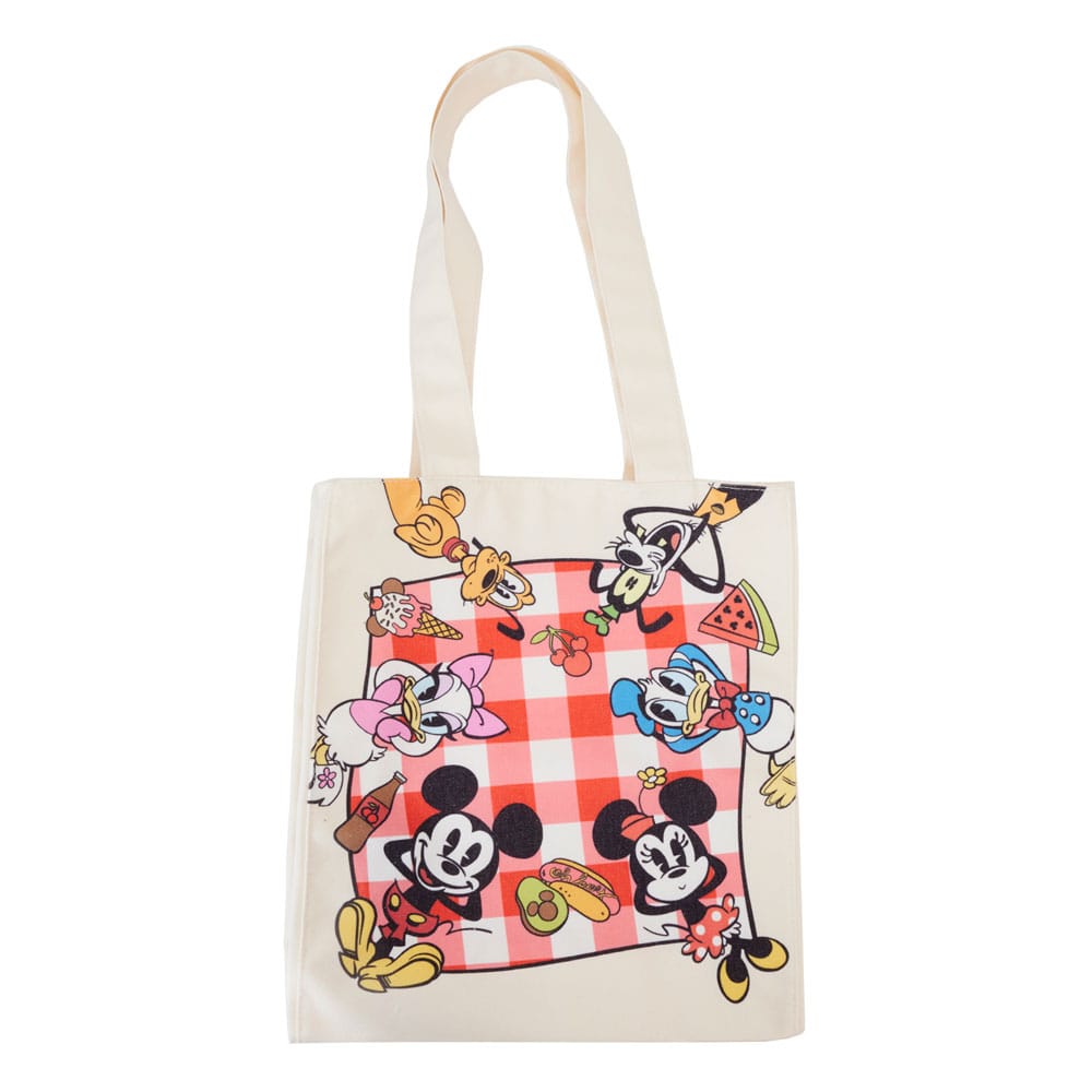 Loungefly Mickey and Friends Picnic Disney Tote Bag