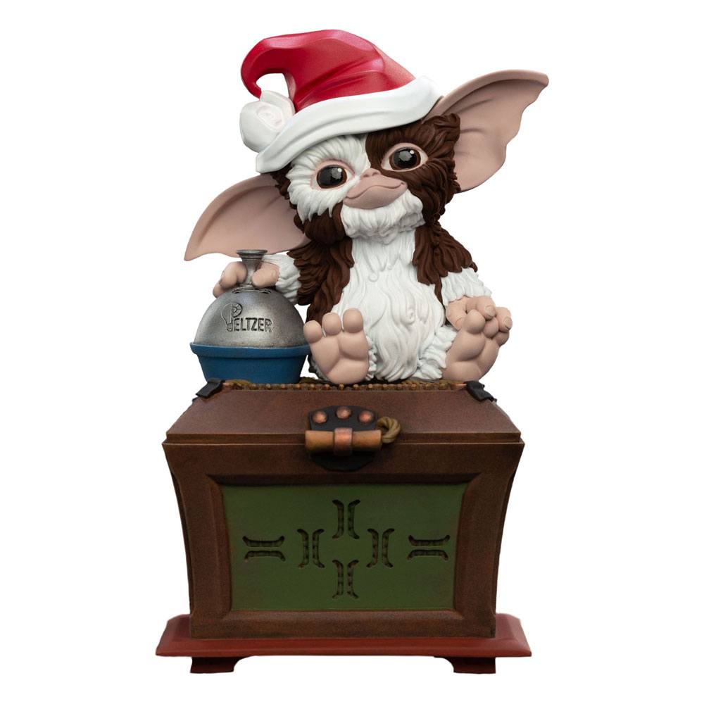 Weta Workshop Gremlins Mini Epics Vinyl Figure Gizmo with Santa Hat Limited Edition 12 cm