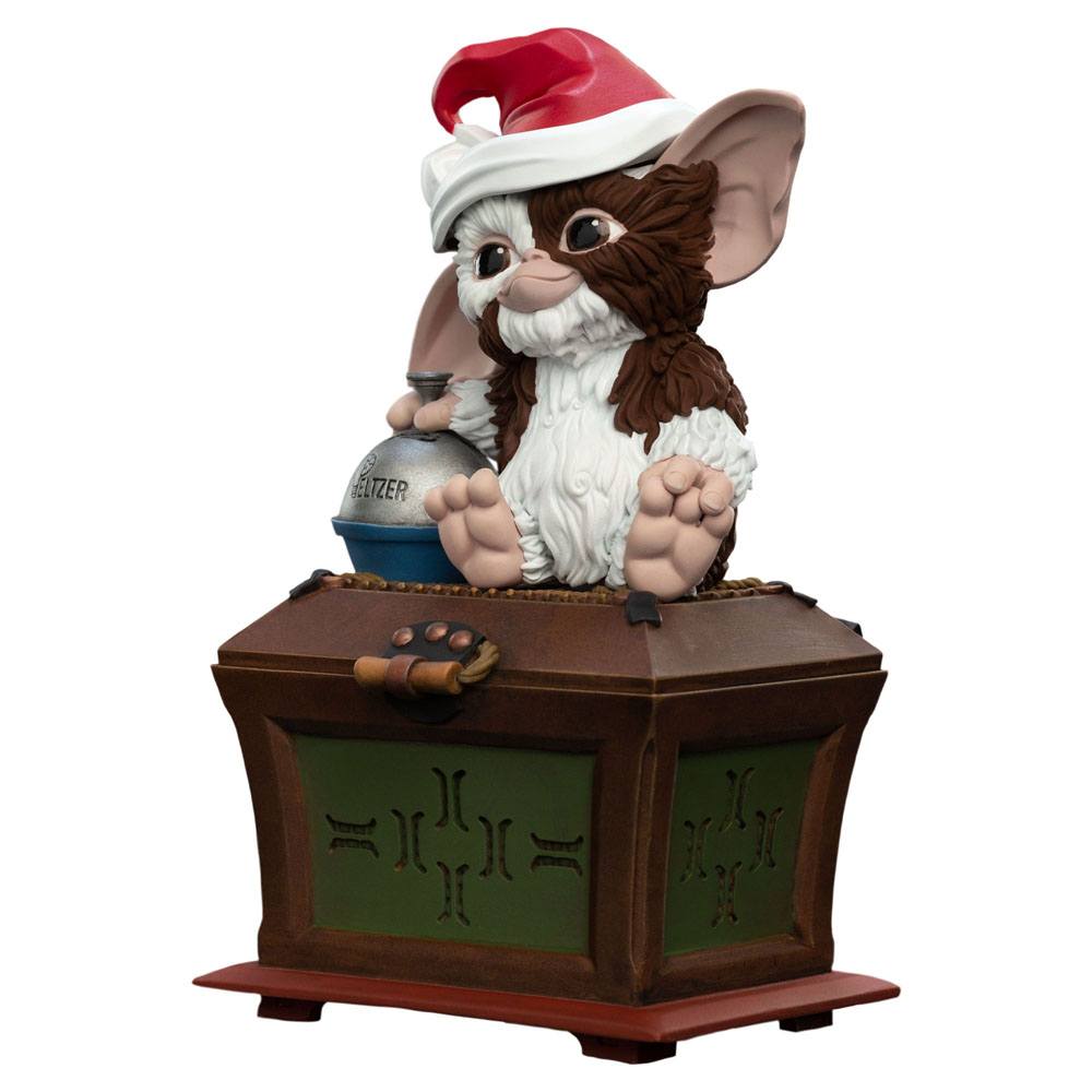 Weta Workshop Gremlins Mini Epics Vinyl Figure Gizmo with Santa Hat Limited Edition 12 cm