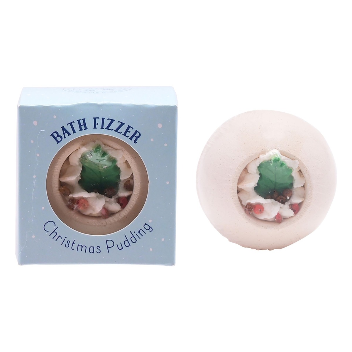 Christmas Pudding Fraganced Bath Fizzer