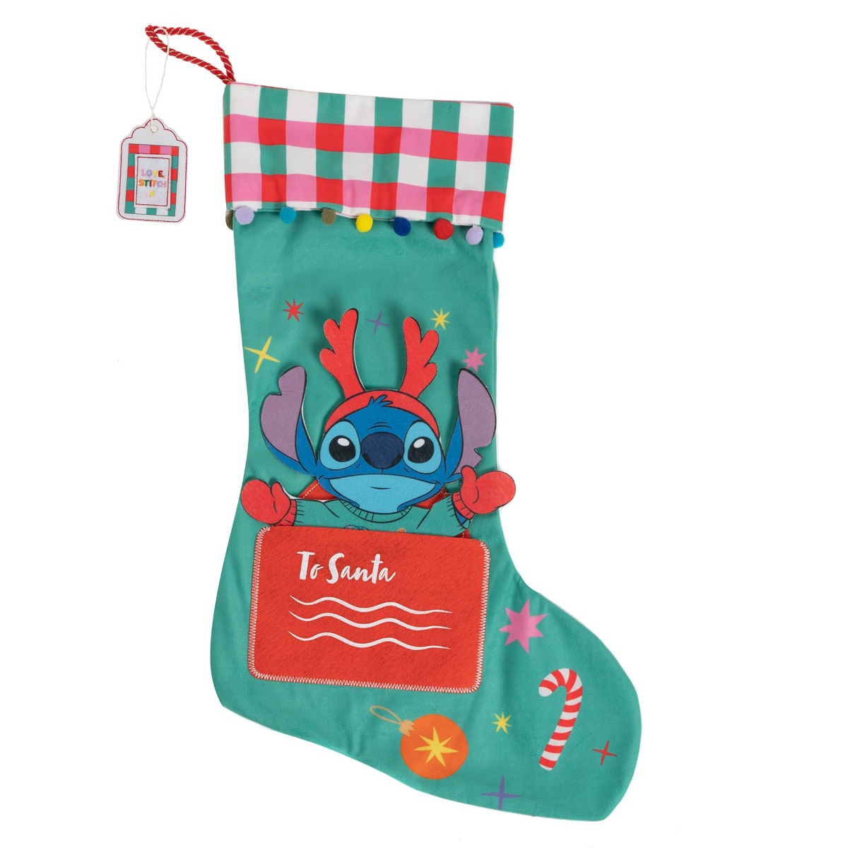 Disney Stitch Christmas Stocking