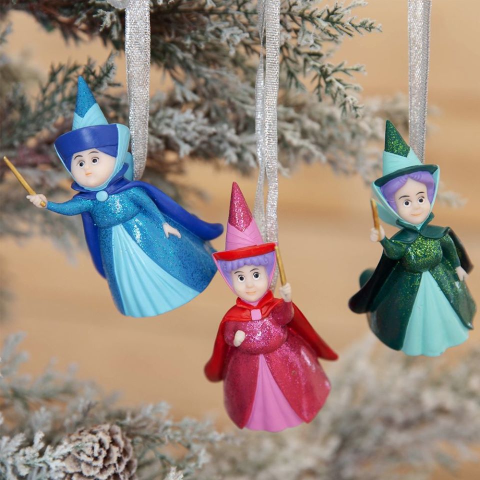 Set 3 Tree Decs Merryweather, Flora & Fauna