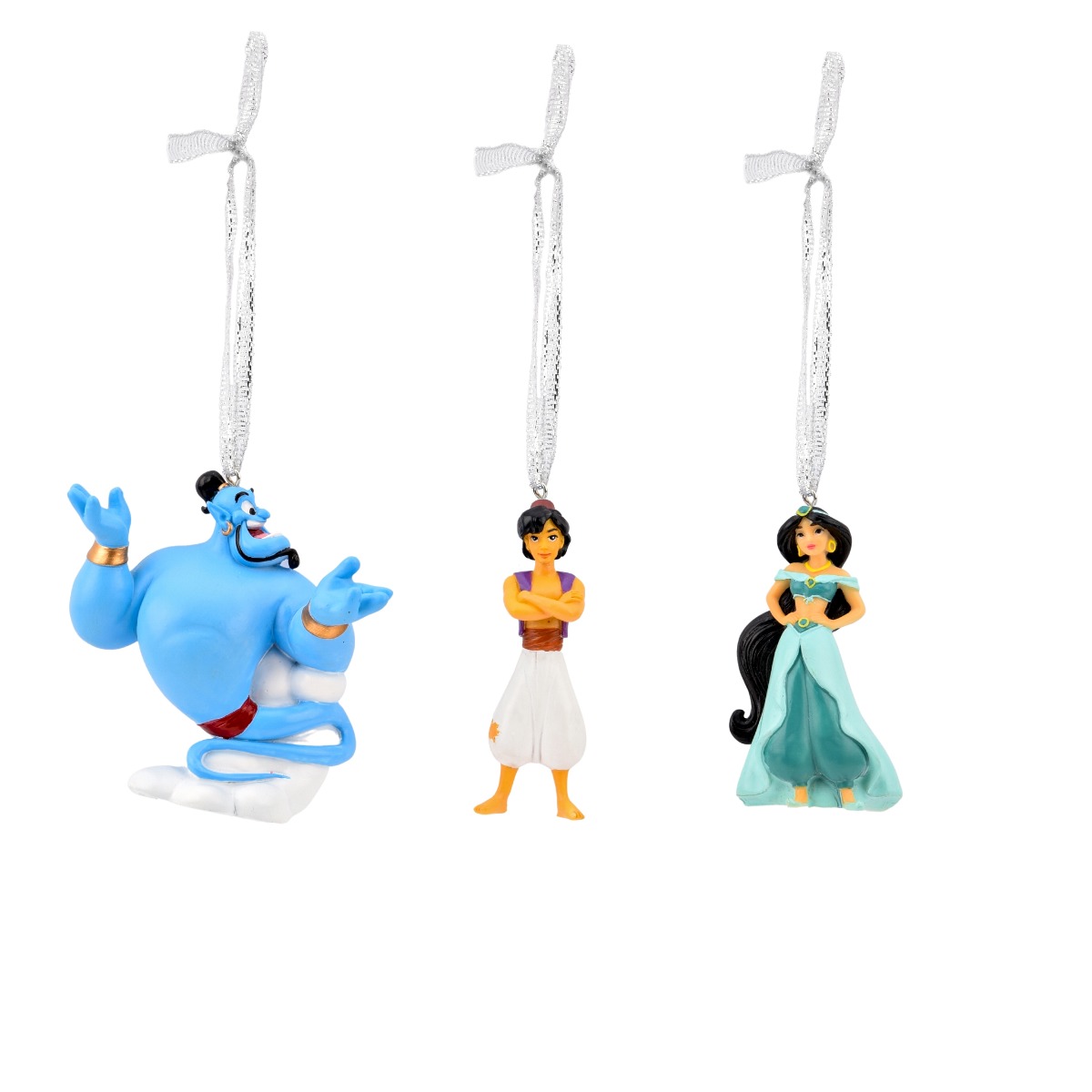 Disney Set of 3 Aladdin Hanging Tree Decorations