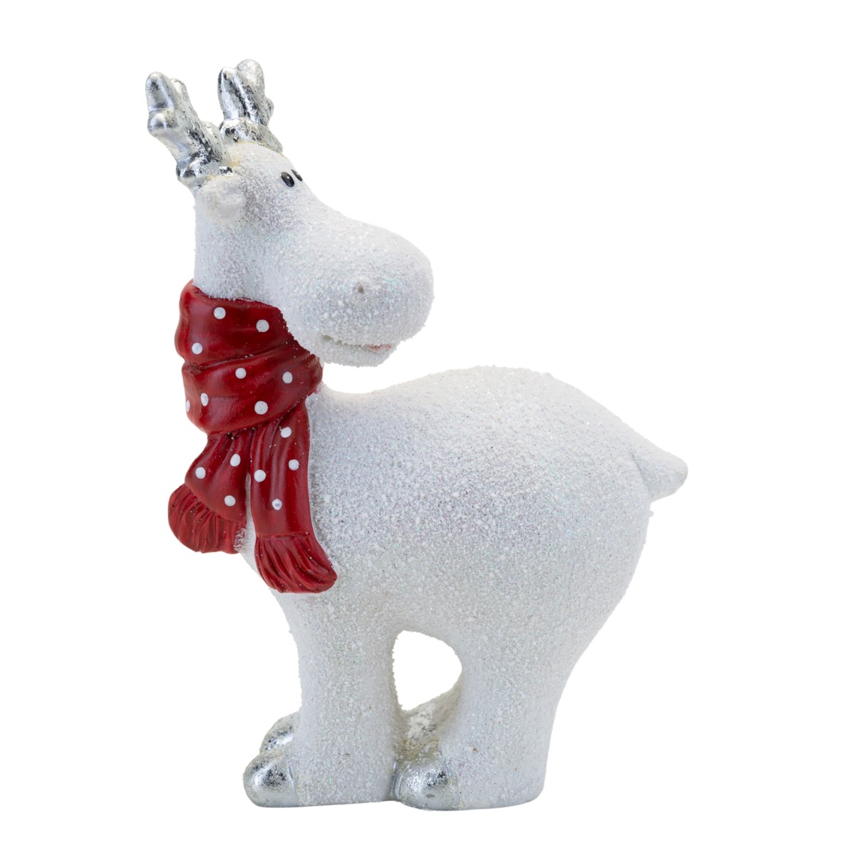 The Novelties Co Standing Reindeer with Scarf