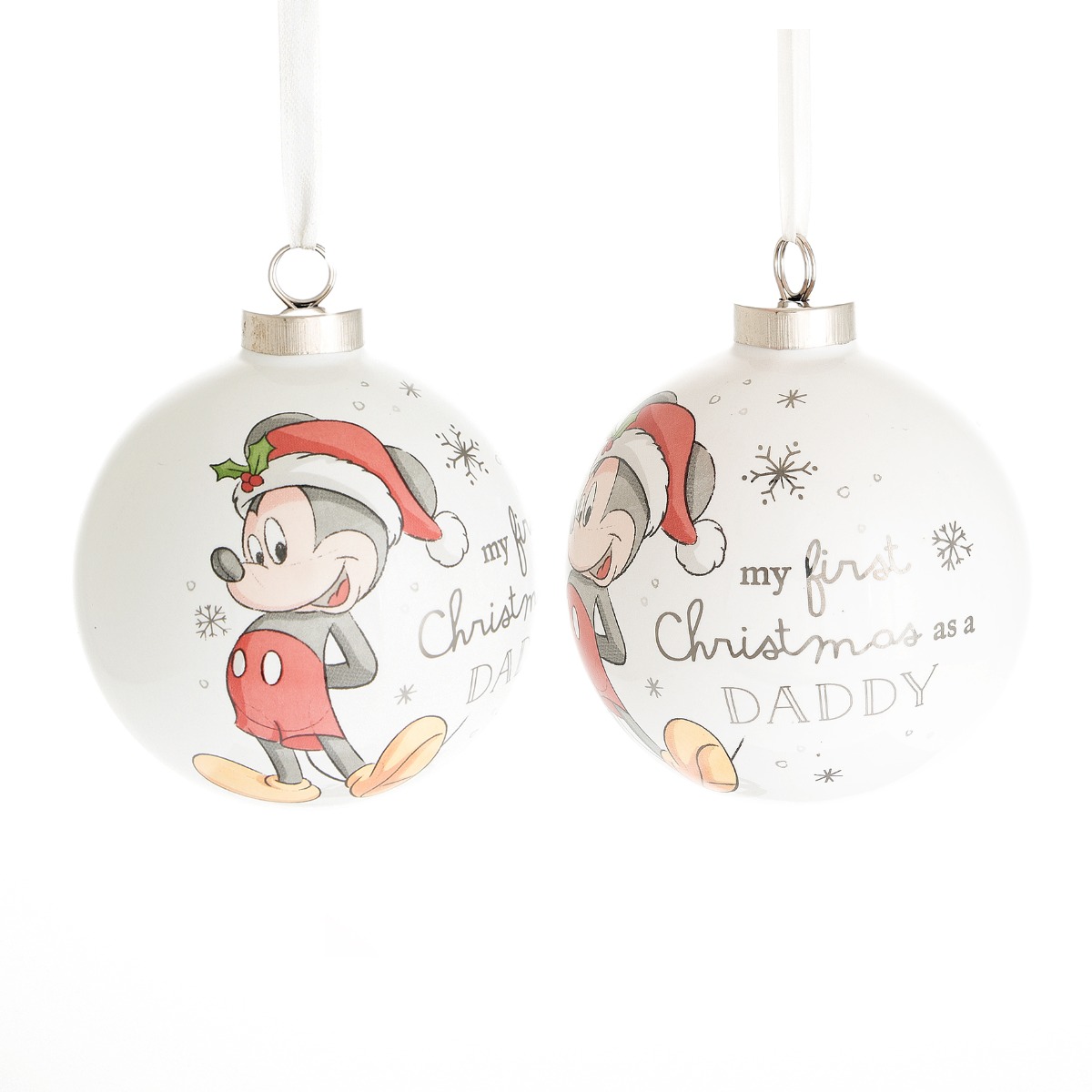 Mickey Ceramic Bauble - Daddy