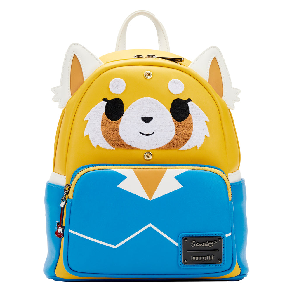 Loungefly Sanrio: Aggretsuko Two-Face Cosplay Mini Backpack